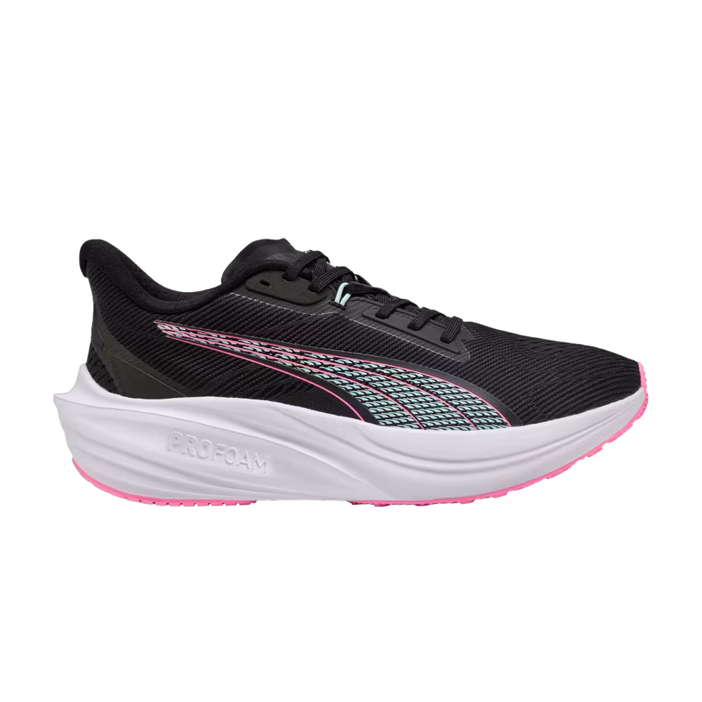Puma Darter Pro Black Green Pink
