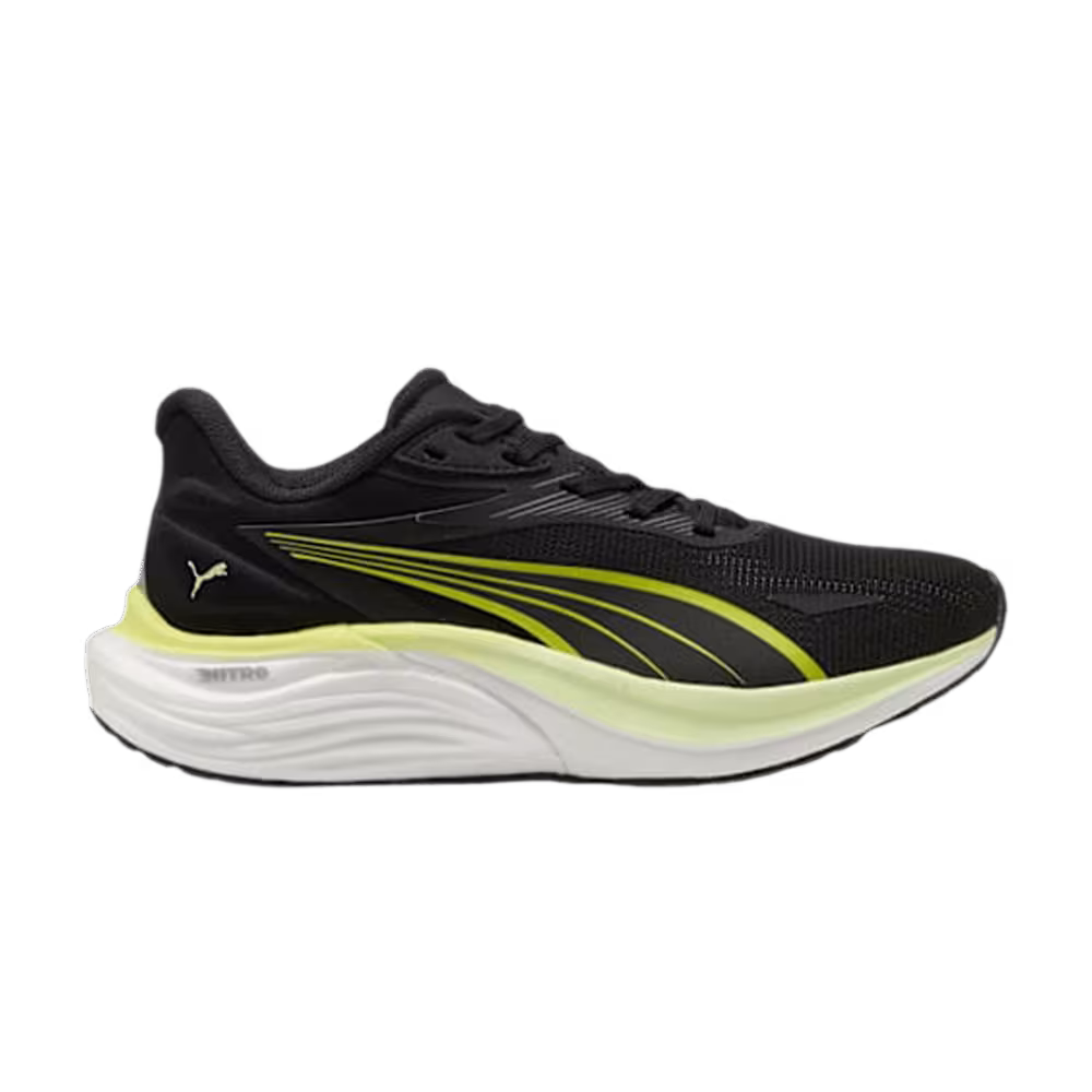 Puma Electrify Nitro 4 GS Black Apple Spritz Lux Lime