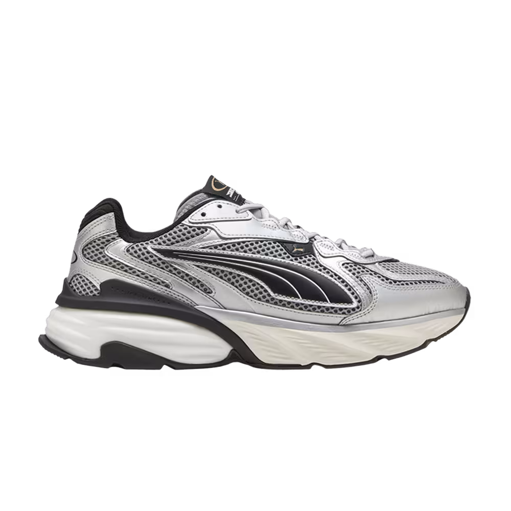 Puma Fade Nitro LS Metallic Silver Black
