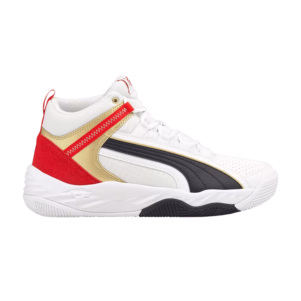 Puma Rebound Future Evo White Red Team Gold
