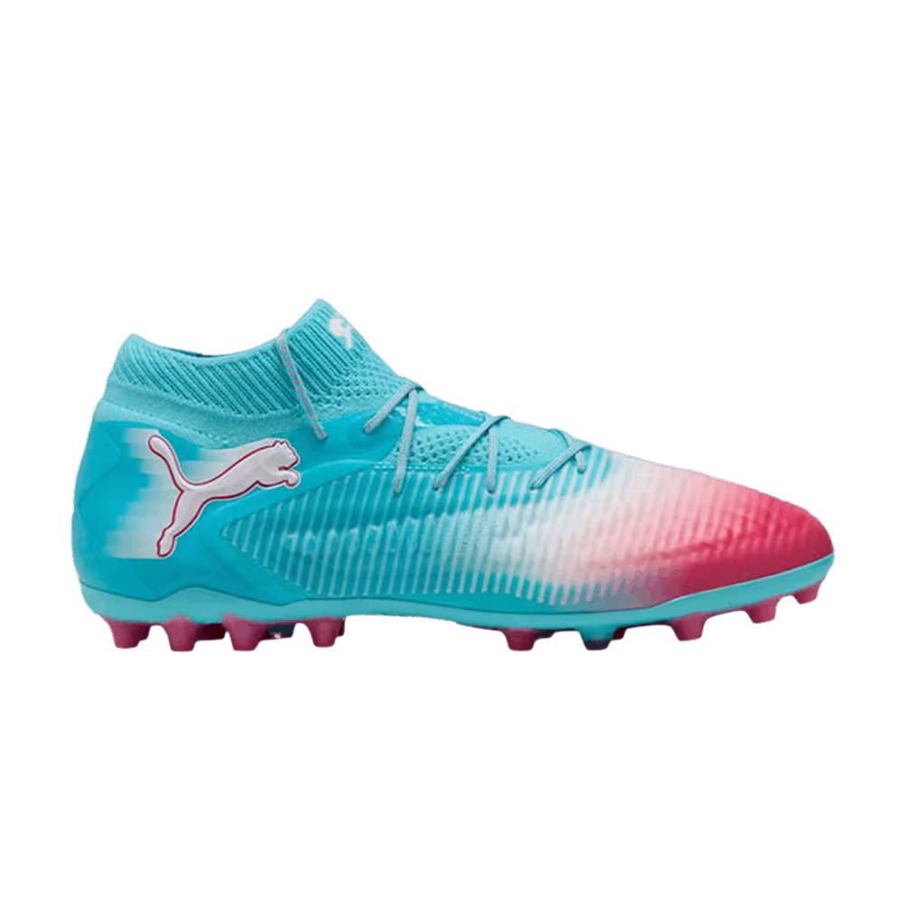 Puma Future 8 Ultimate Rechrge MG Hero Blue White Sunset Pink