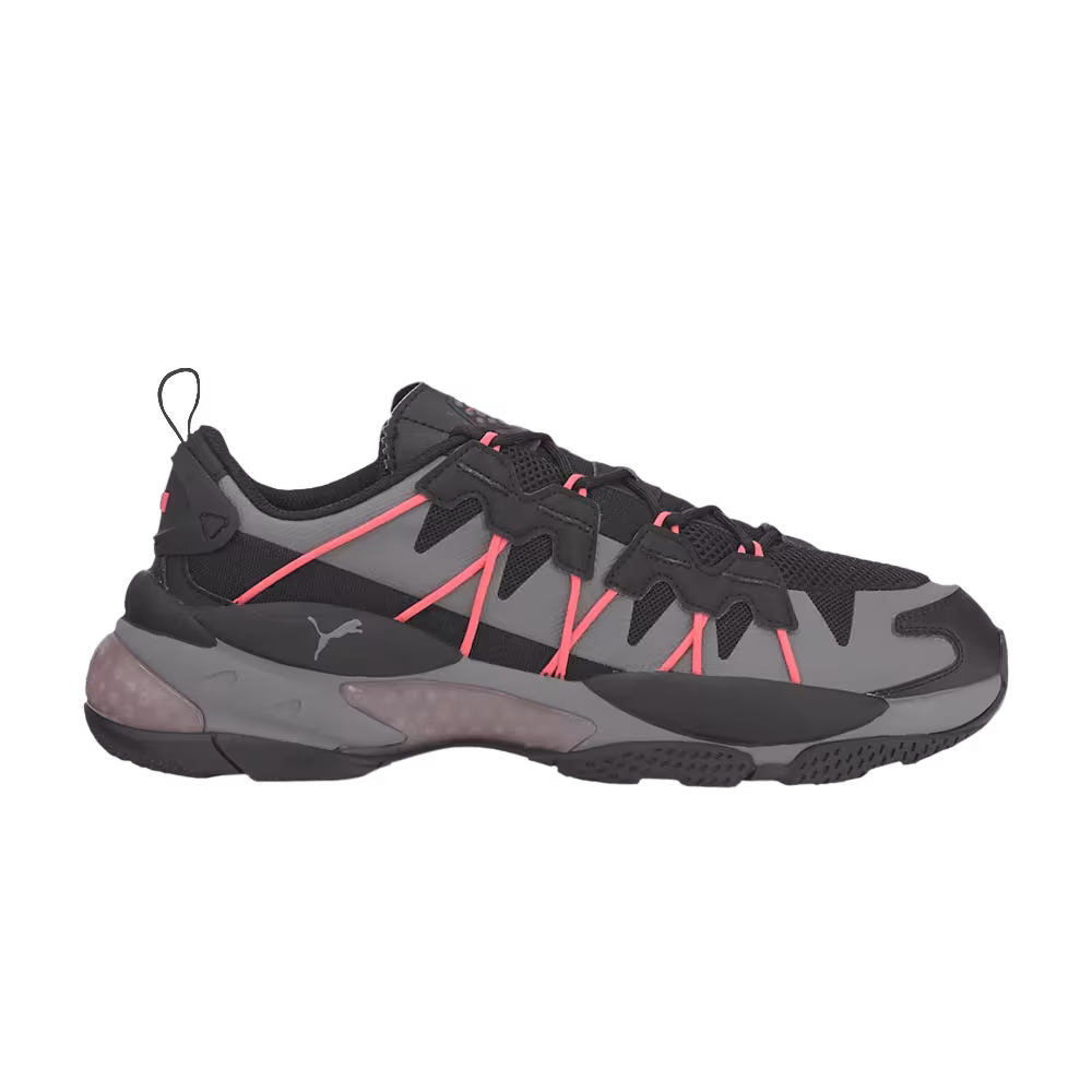 Puma LQDCELL Omega Striped Knit Black Castlerock