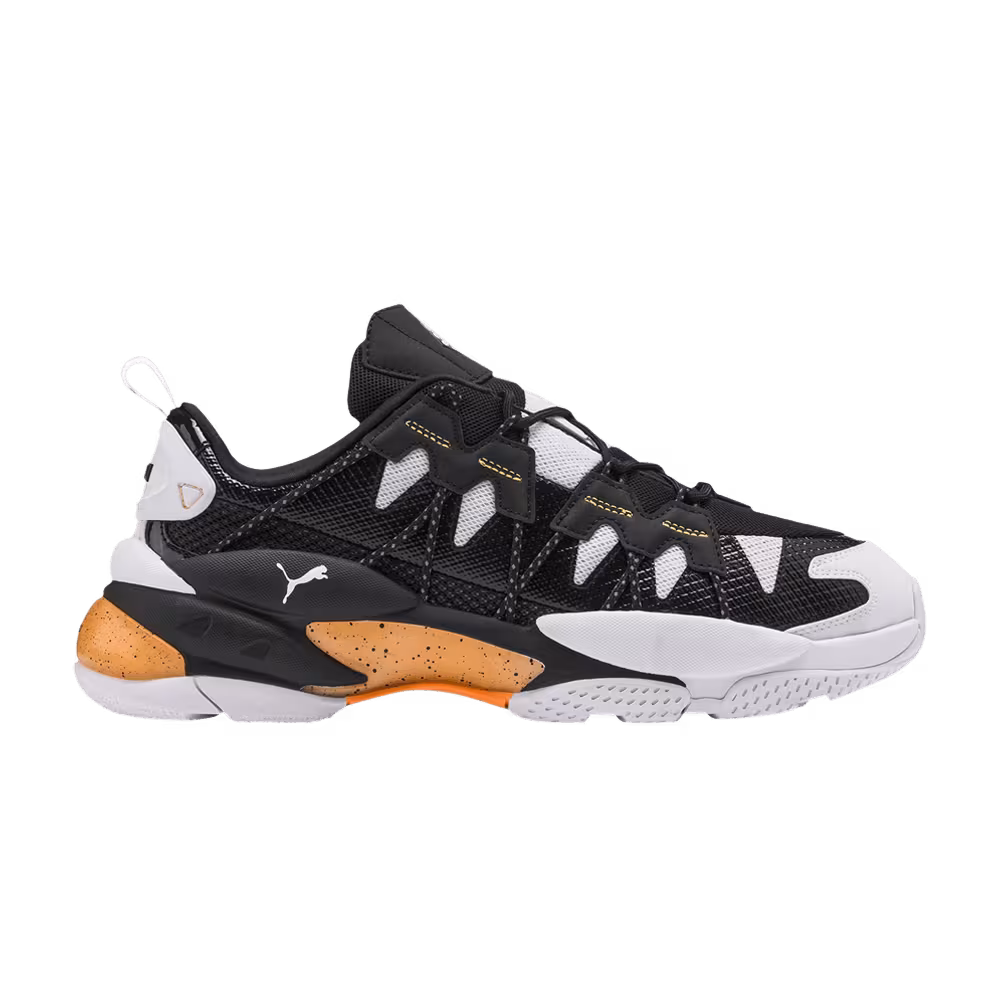 Puma LQD Cell Omega Density White Black Orange