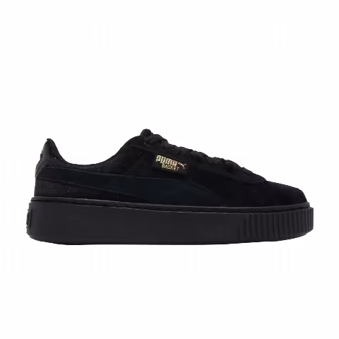 Puma Wmns Platform Velvet 'Black Gold'