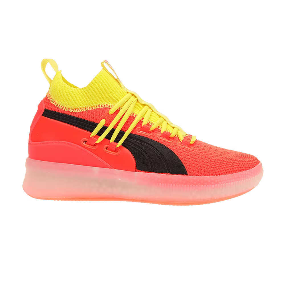 Puma Clyde Court Jr Red Blast