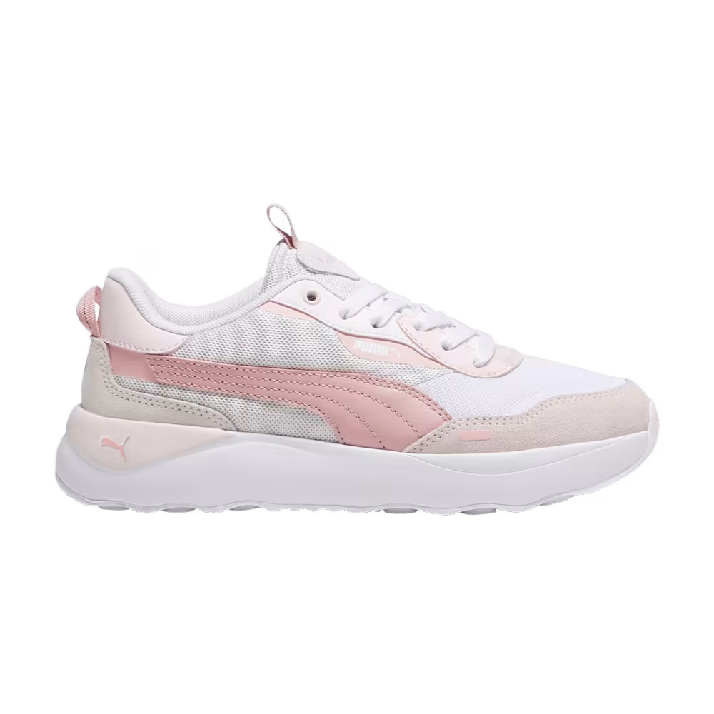 Puma Women's Runtamed Platform Feather Grey Future Pink