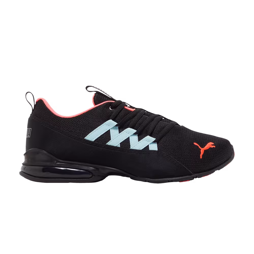 Puma Women's Riaze Prowl Black Ignite Pink