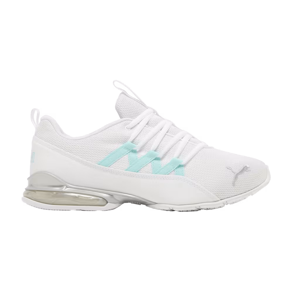 Puma Women's Riaze Prowl White Gulf Stream