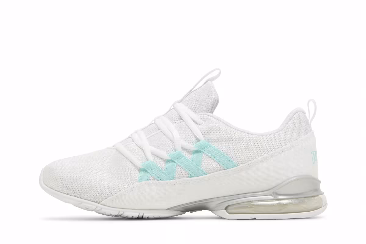 Puma Women's Riaze Prowl White Gulf Stream, view 4
