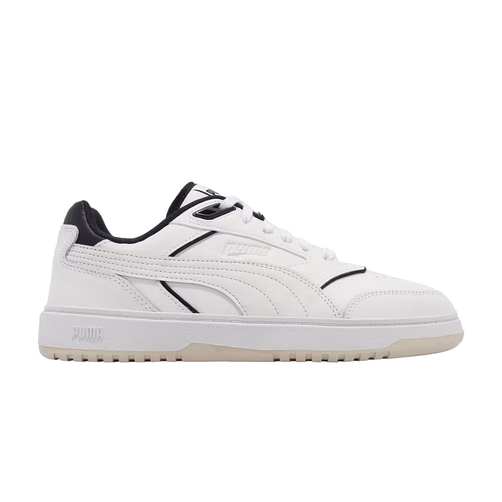 Puma Doublecourt White New Navy