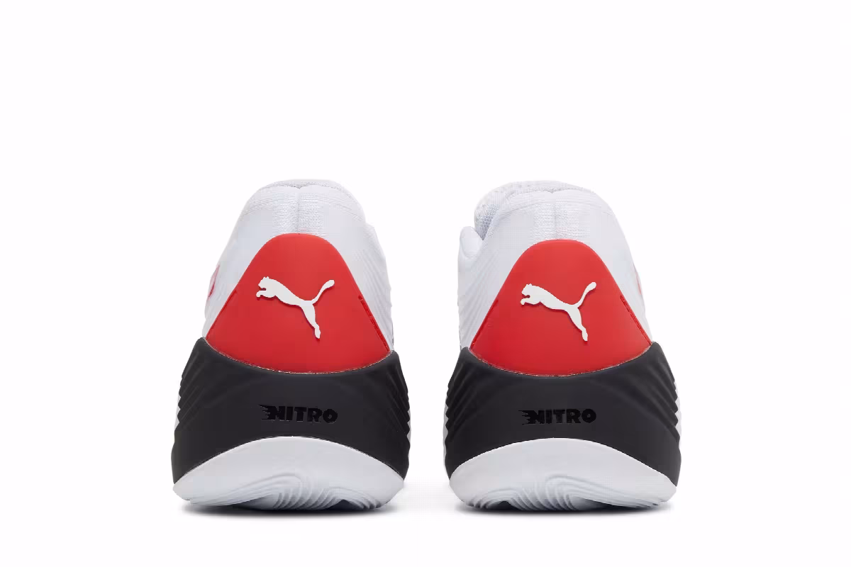 Puma Fusion Nitro White High Risk Red, view 7