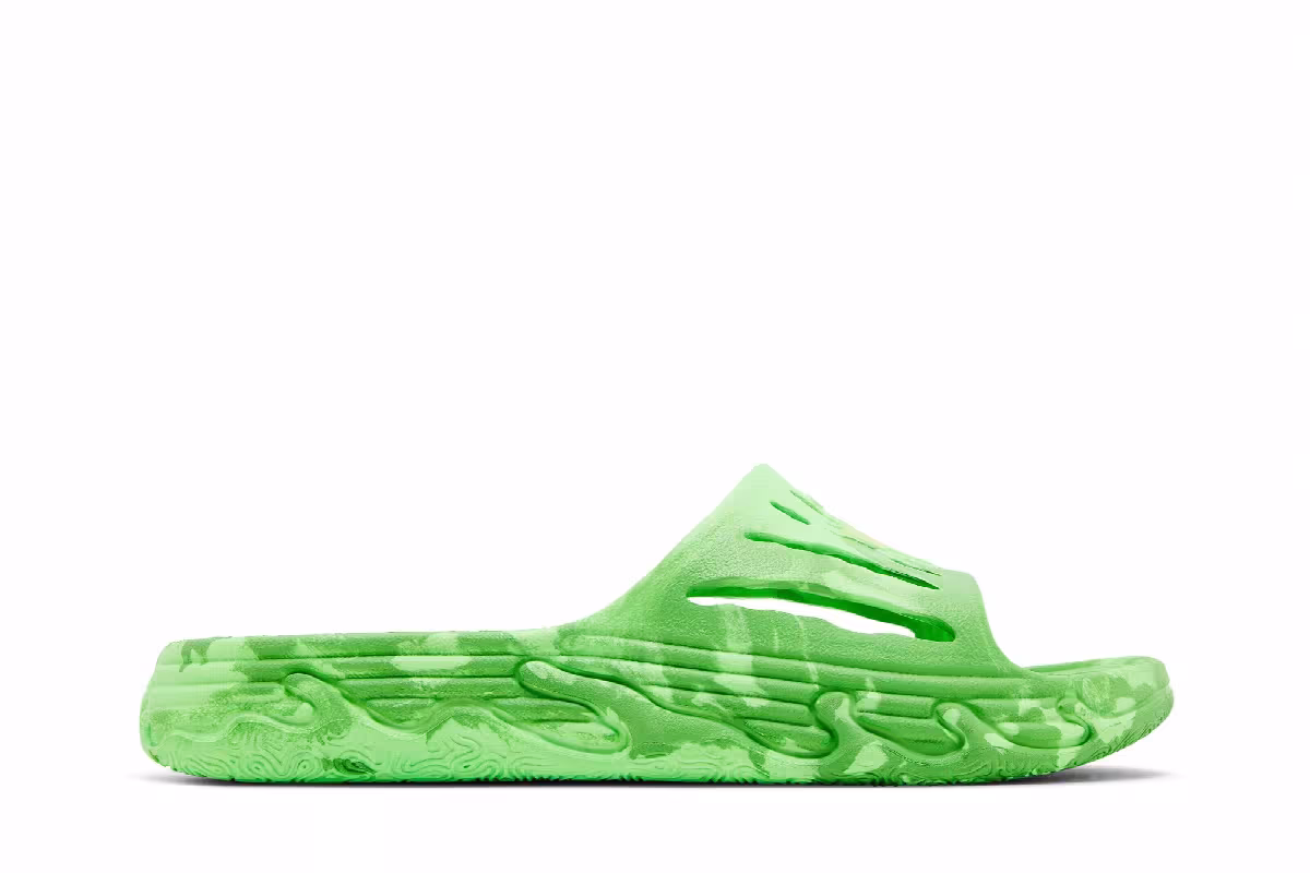 Puma MB.03 Slide Fluo Green, view 2