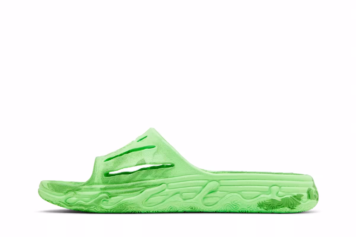 Puma MB.03 Slide Fluo Green, view 4