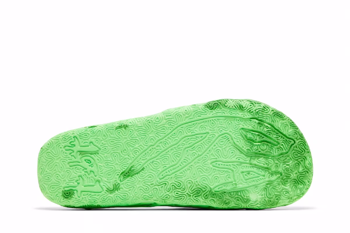 Puma MB.03 Slide Fluo Green, view 5