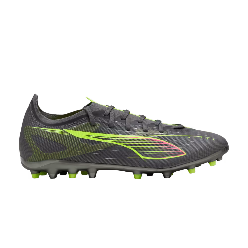 Puma Ultra 5 Match MG Silver Yellow Aged Silver