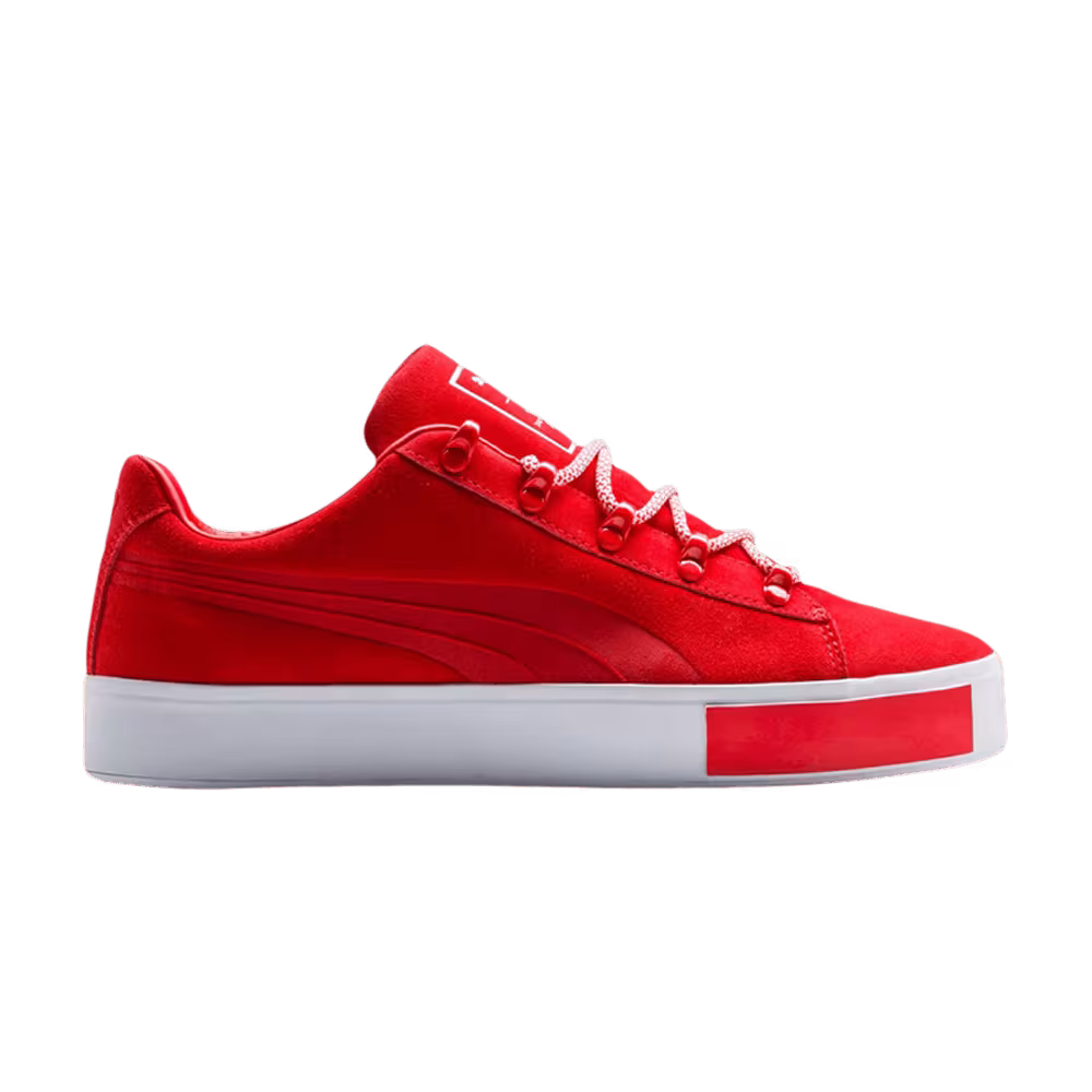 Daily Paper x Puma Court Platform High Risk Red