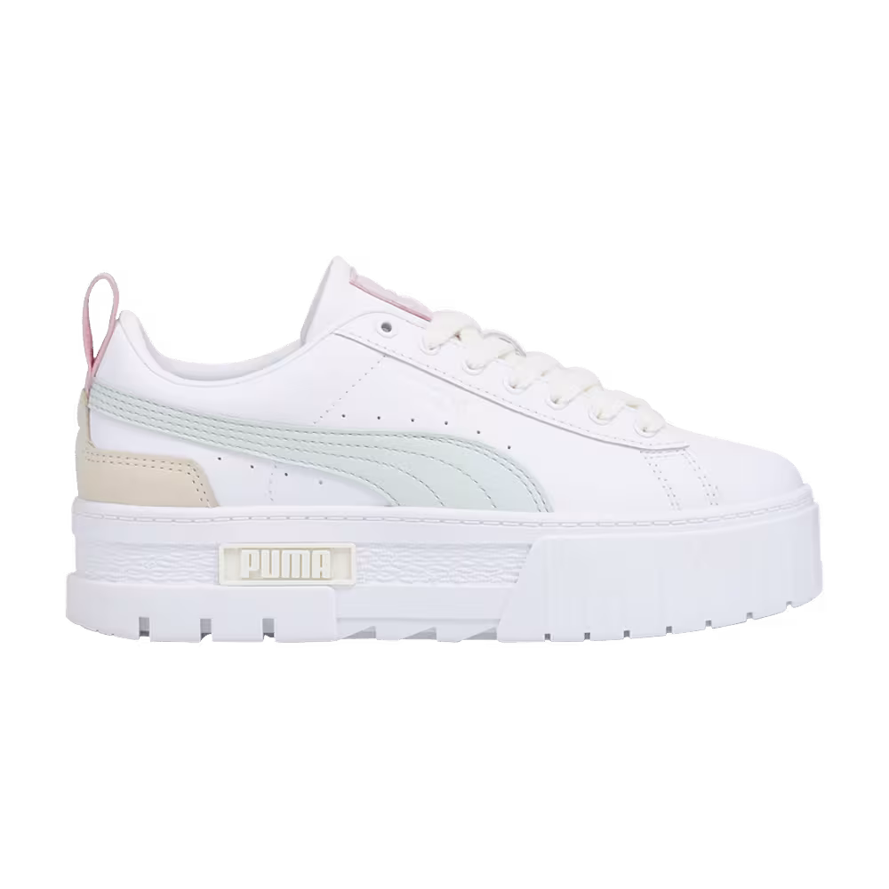 Puma Women's Mayze Luxe White Mint