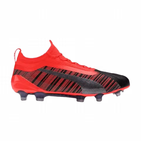 Puma One 5.1 FG/AG 'Black Energy Red'