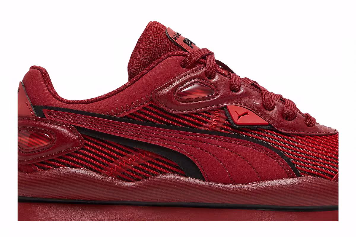Puma Street Rider Jr Red Dahlia, view 3