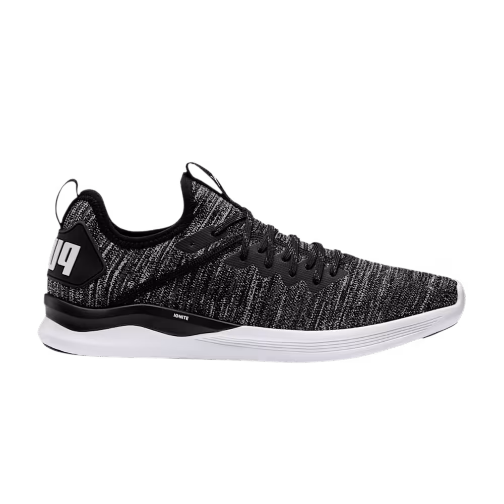 Puma Ignite Flash EvoKnit Black Asphalt