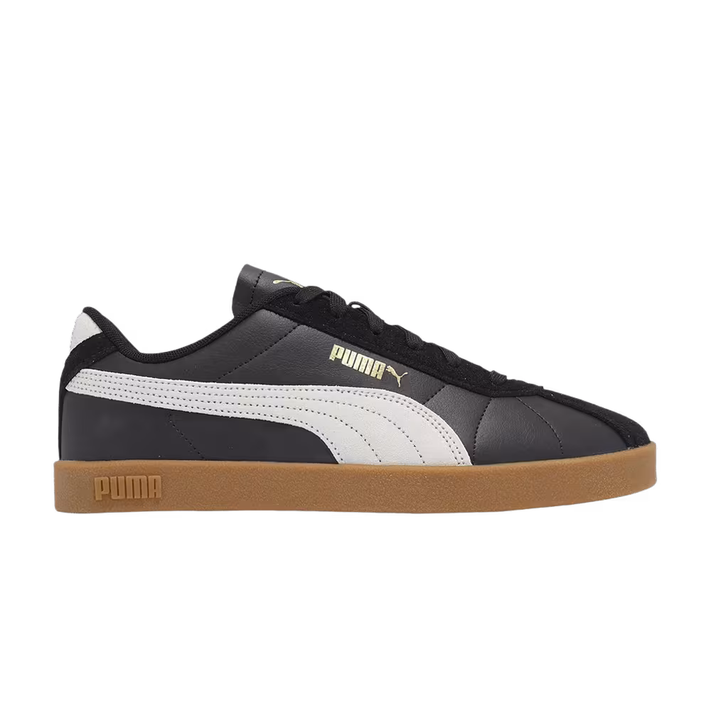 Puma Club 2 SD Black White