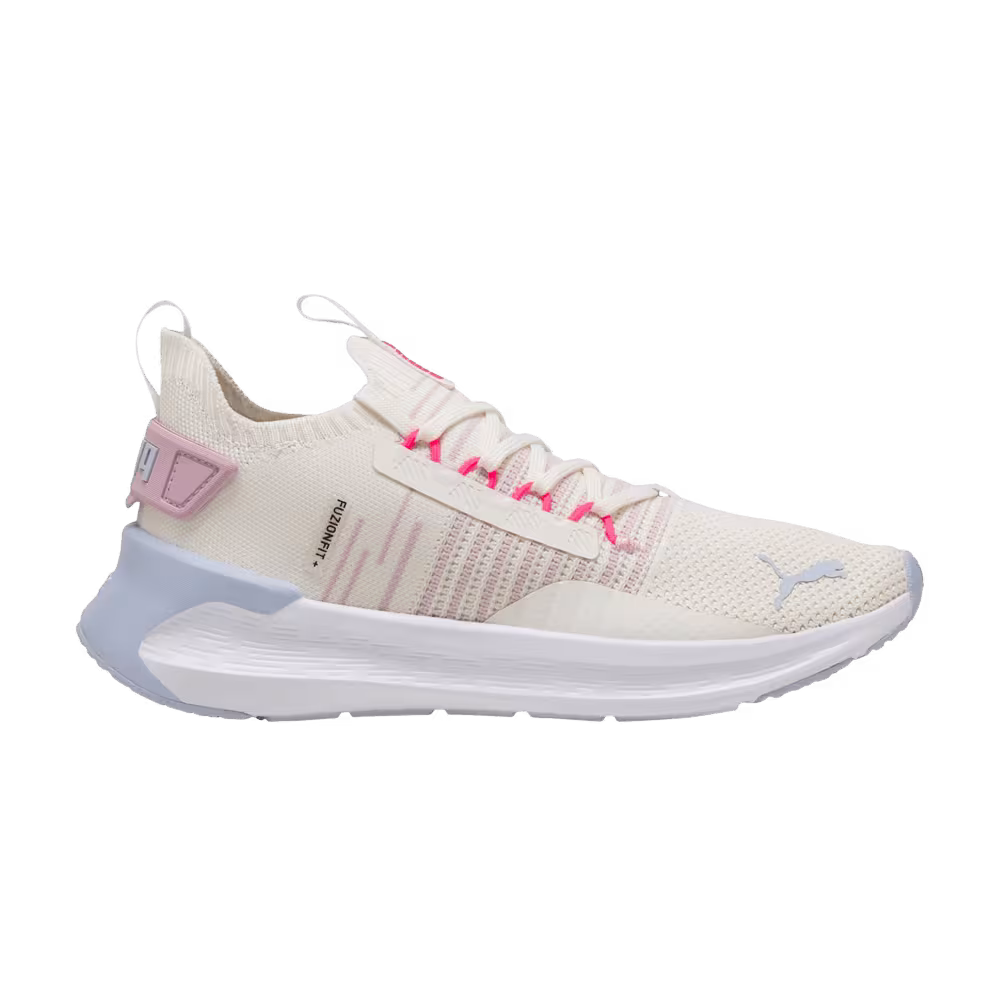 Puma Women's Softride Symmetry Fuzion Warm White Rose Mauve