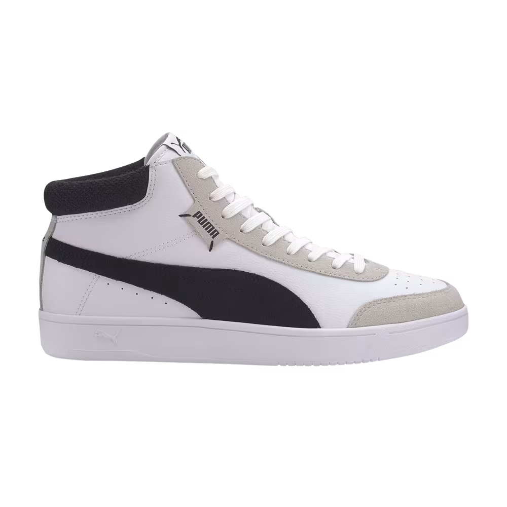 Puma Court Legend Mid White Black