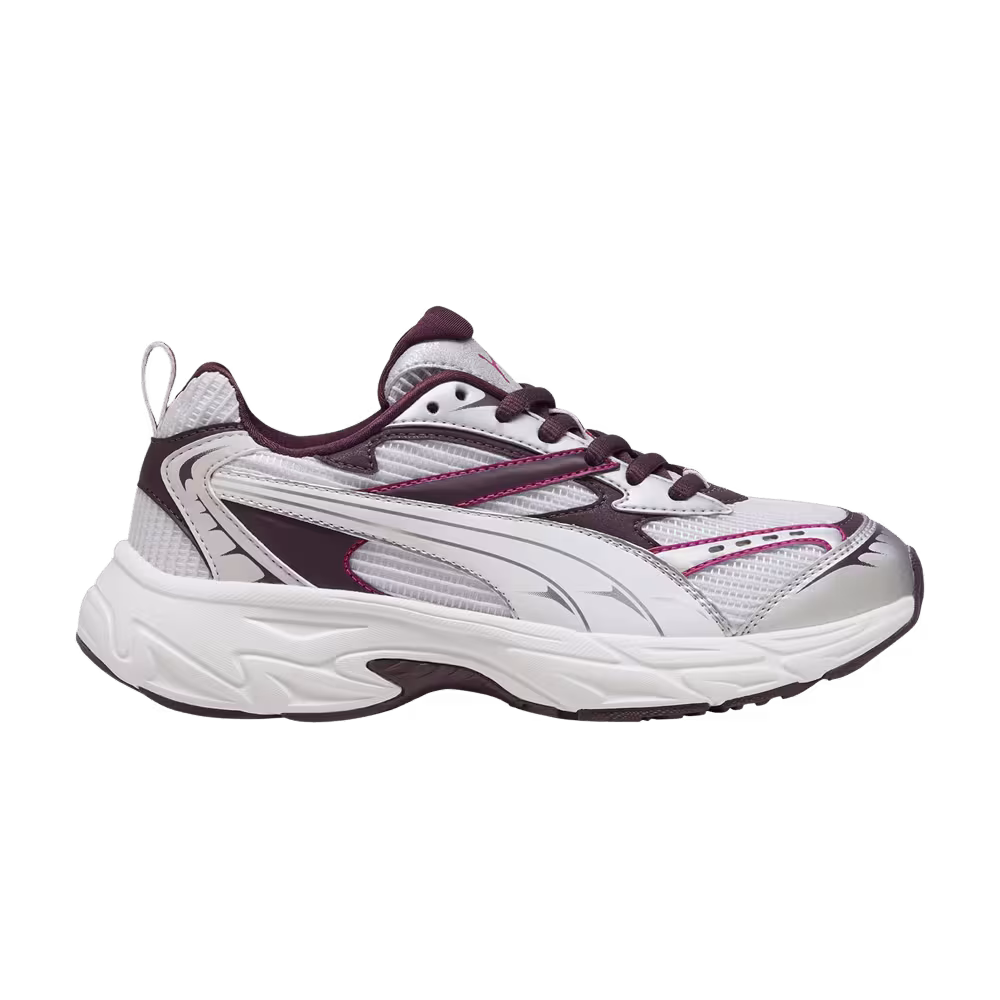 Puma Morphic Athletic White Midnight Plum