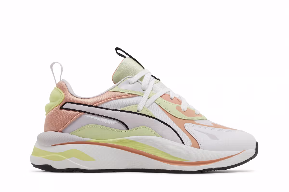 Puma Women's RS-Curve MIS Fog Peach Pink, view 2
