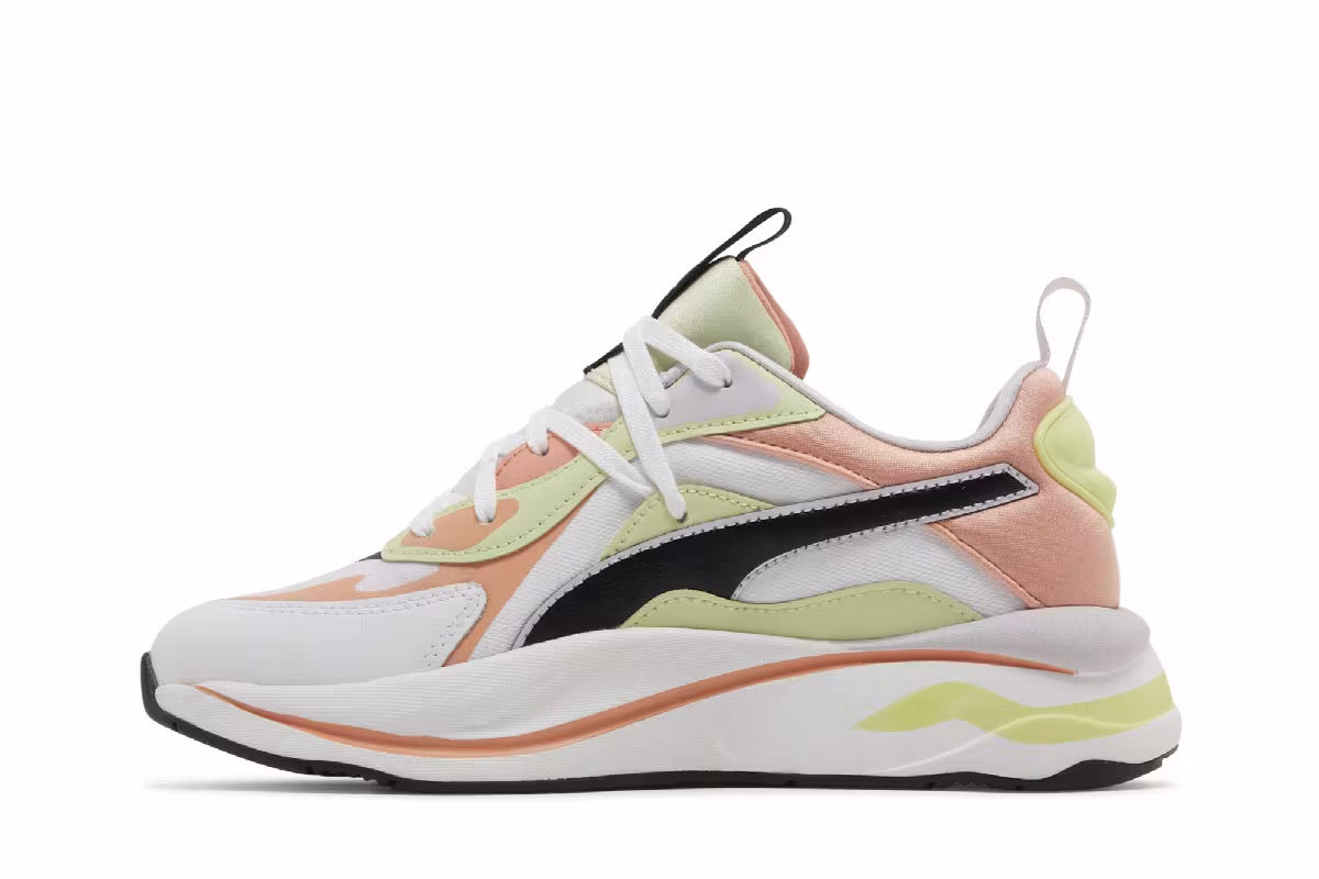 Puma Women's RS-Curve MIS Fog Peach Pink, view 4
