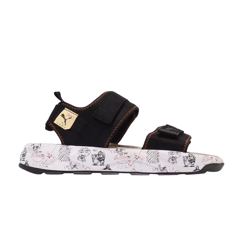 Michael Lau x Puma RS-Sandal Black White