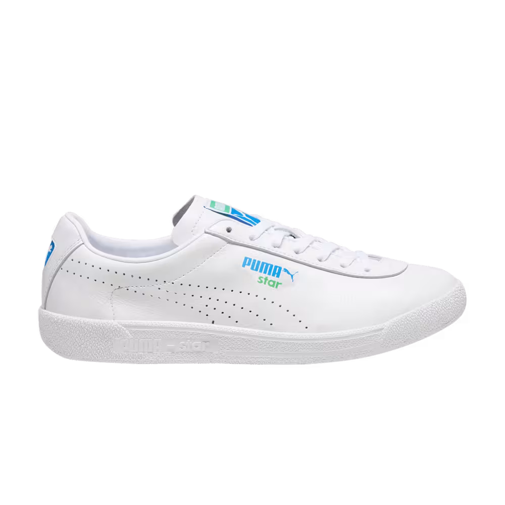 Puma Star White Blue Green