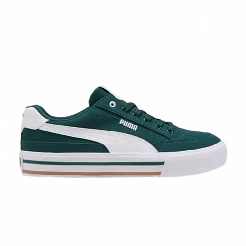 Puma Court Classic Vulcanized Formstrip 'Green Terrain/White'