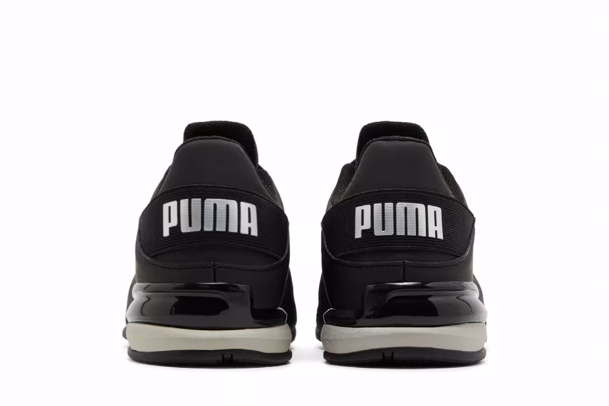 Puma Viz Runner Black Silver, view 7