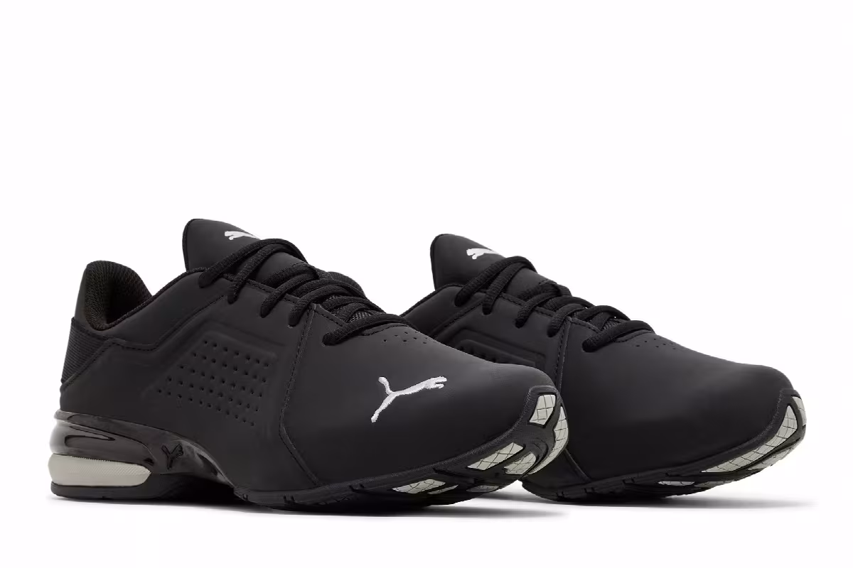 Puma Viz Runner Black Silver, view 9