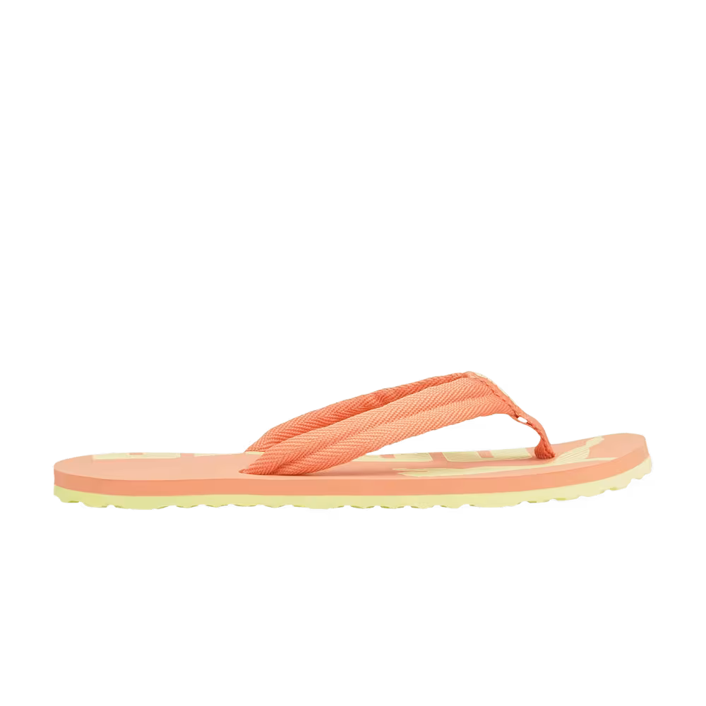 Puma Epic Flip v2 Sandal Peach Pink Fresh Yellow