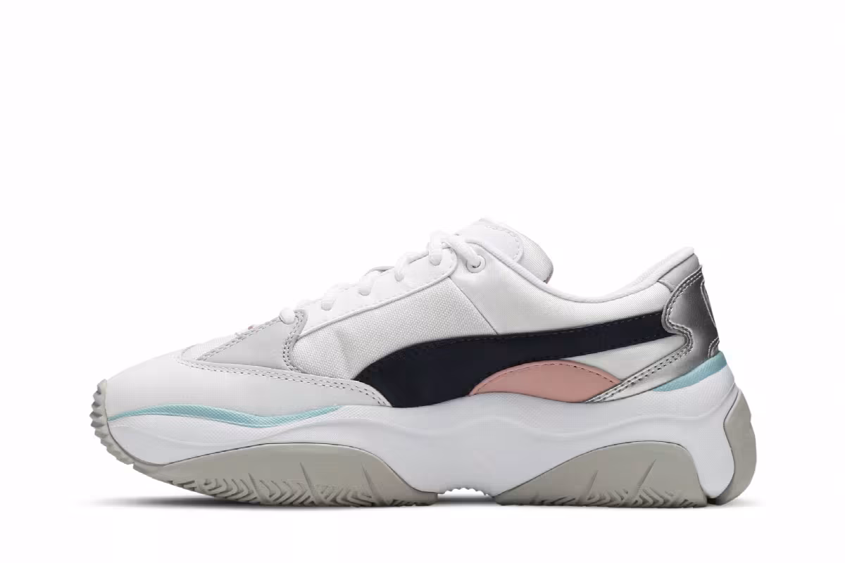 Puma Women's Storm.Y Metallic Peacoat, view 4
