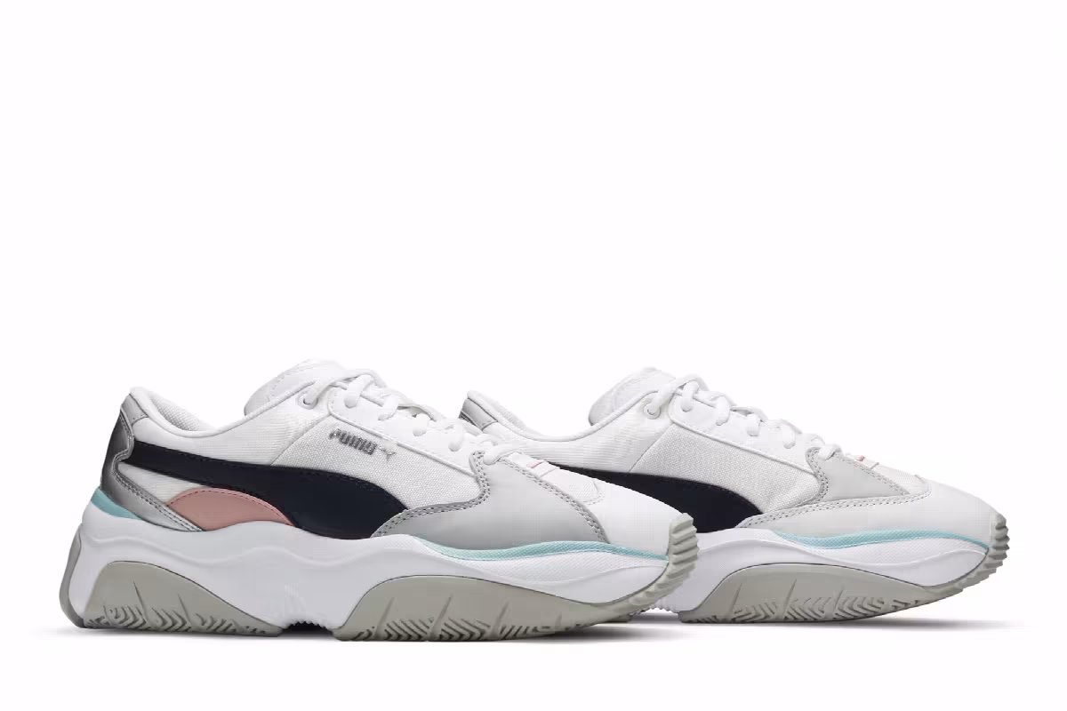 Puma Women's Storm.Y Metallic Peacoat, view 9