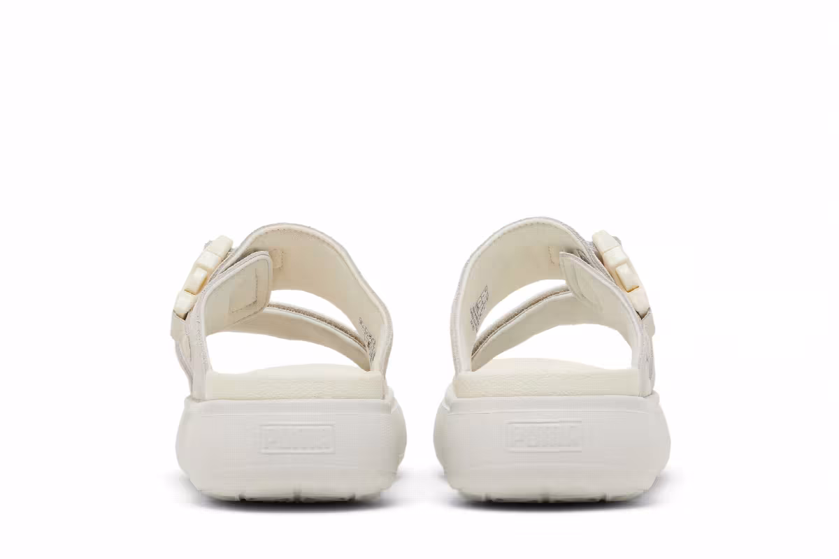 Puma Women's Suede Mayu Sandal Nimbus Cloud Pristine, view 7