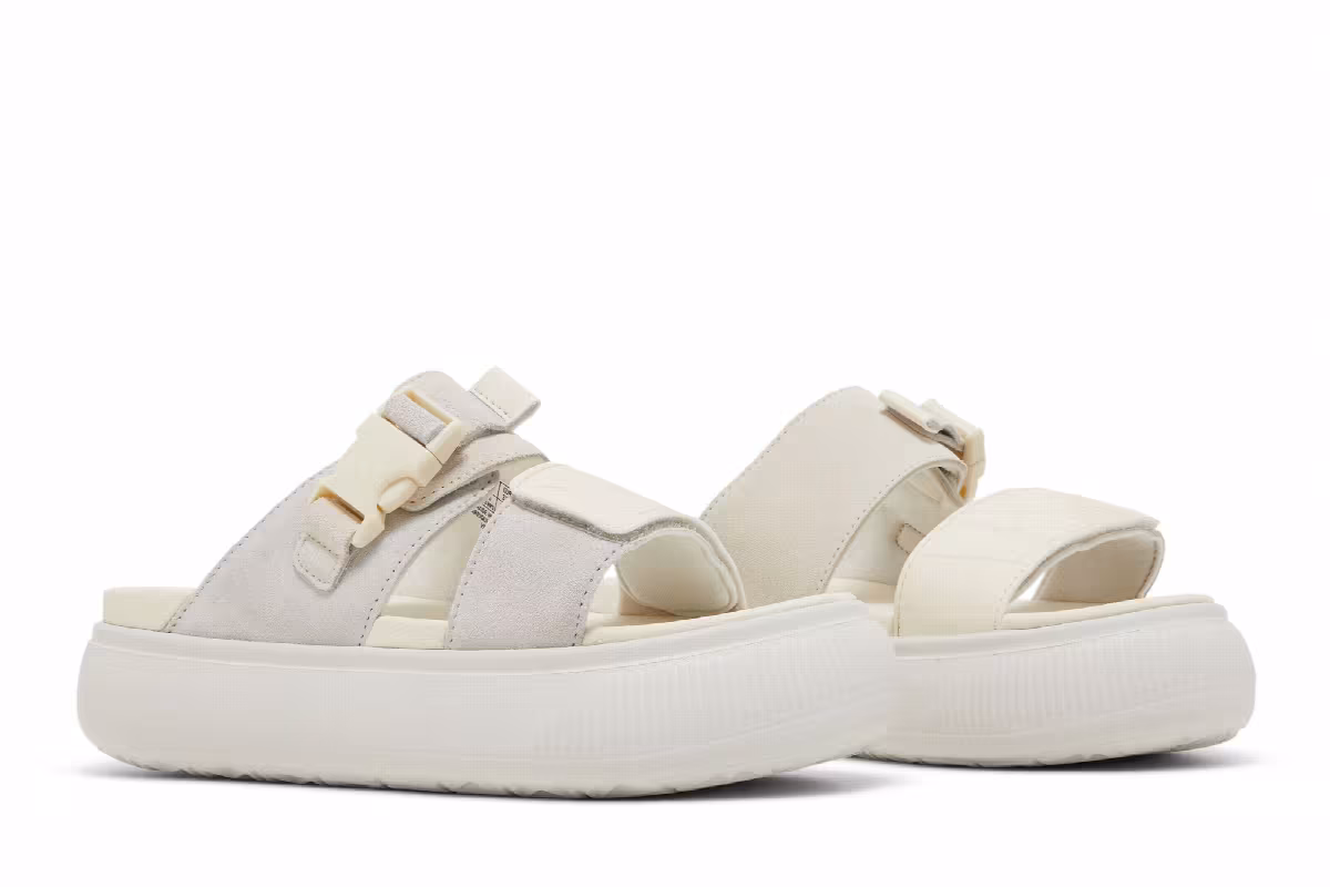 Puma Women's Suede Mayu Sandal Nimbus Cloud Pristine, view 9
