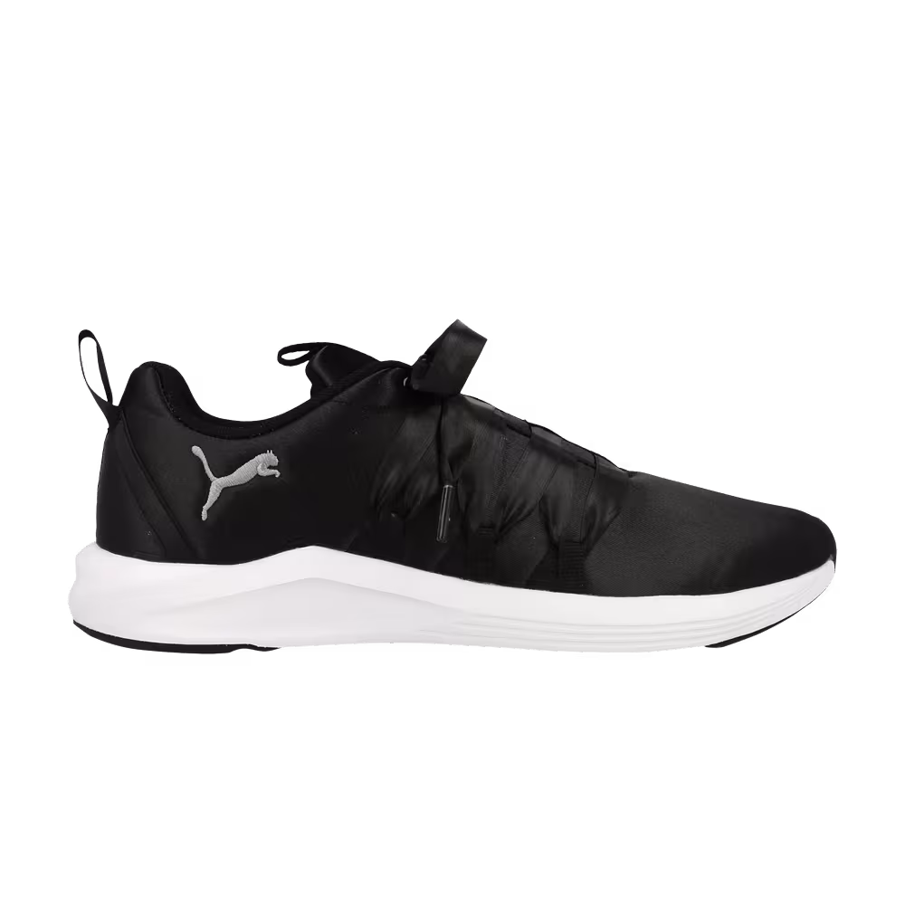 Puma Women's Prowl Alt Satin Black White