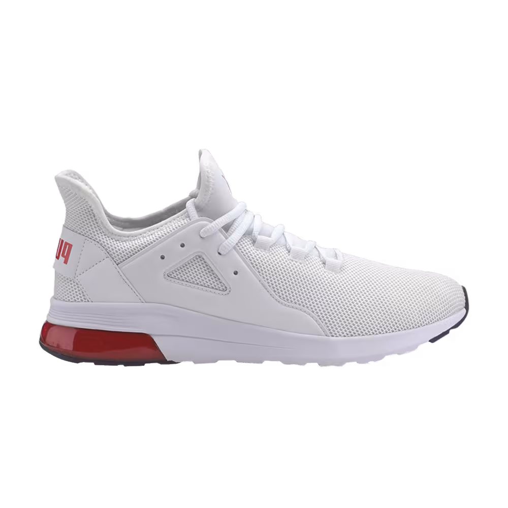 Puma Electron Street White High Risk Red