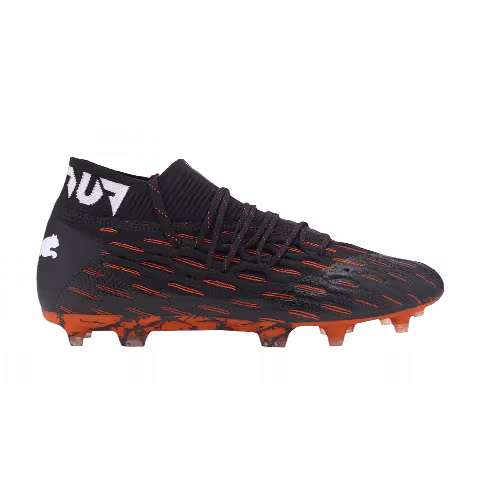 Puma Future 6.1 Netfit FG AG 'Black Shocking Orange'