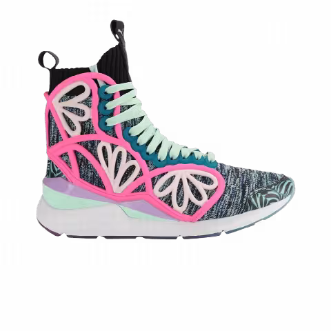 Puma Sophia Webster x Wmns Pearl Cage Graph Mid 'Black Multi-Color'