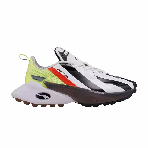 Puma Wmns STRKR 'White Black Fizzy Yellow'