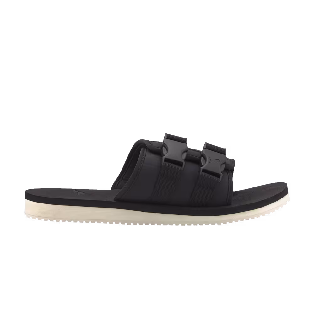 Puma Wilo Lux Sandal Nylon Black Whisper White