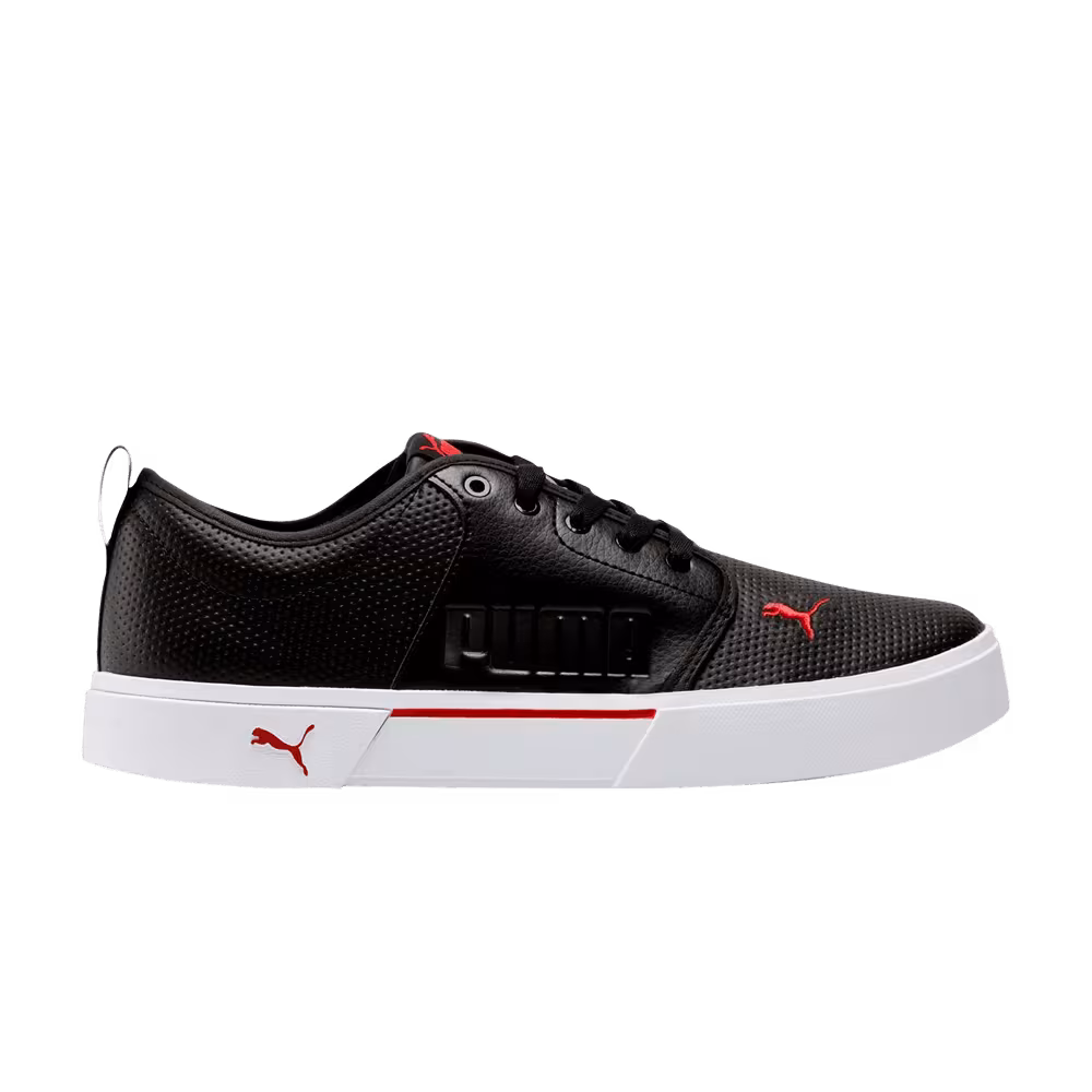 Puma El Rey II Perforated Slip-On Black