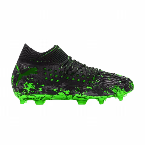 Puma Future 19.1 Netfit FG AG Jr 'Black Green Gecko'