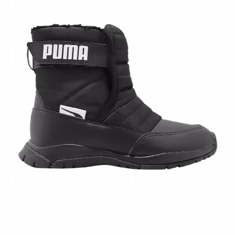 Puma Nieve Winter Boot AC Little Kid 'Black White'