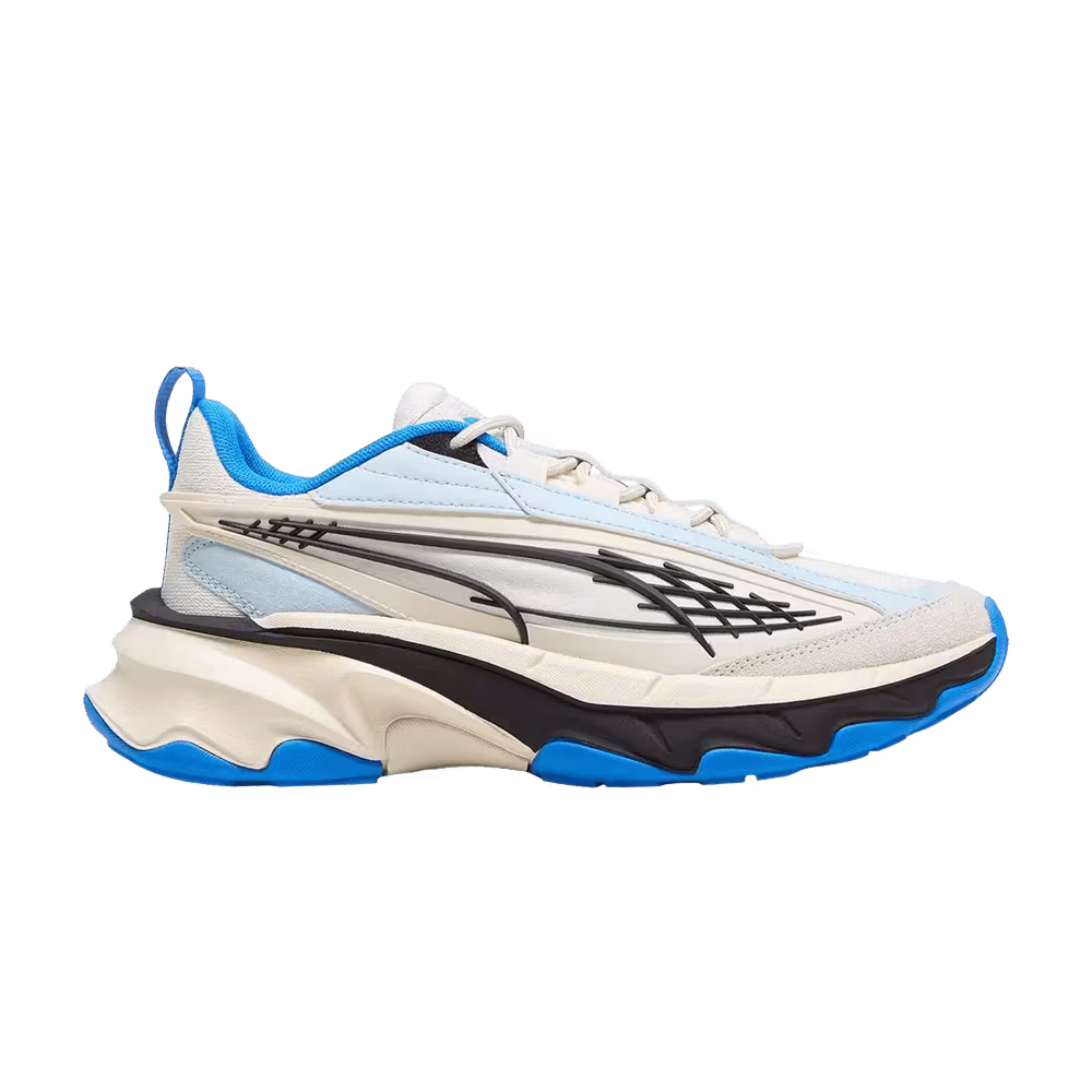 Puma Women's Carbon Baby Blue White Black